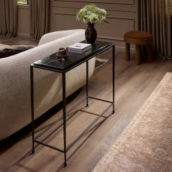 Abingdon Cast Glass Console Table (42")