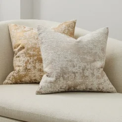 Abstract Jacquard Pillow Cover