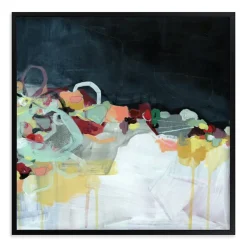 Abstract Landscape Framed Wall Art by Minted for West Elm
