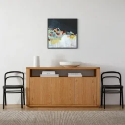 Abstract Landscape Framed Wall Art by Minted for West Elm