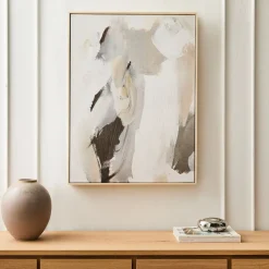 Abstract Neutral Wall Art