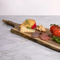 Acacia Wood Serving Boards with Handle
