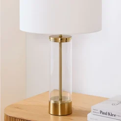 Acrylic Column USB Table Lamp (25")