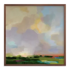 After The Storm Framed Wall Art by Minted for West Elm