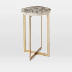 Agate Side Table (13")