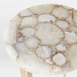 Agate Side Table (13")