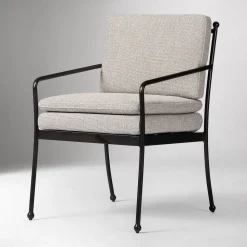 Aimie Outdoor Dining Arm Chair