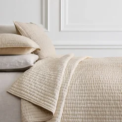 Airy Cotton Voile Solid Quilt & Shams