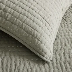 Airy Cotton Voile Solid Quilt & Shams