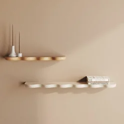 Alessandra Wavy Wall Shelf