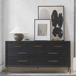 Alexa Burnished 7-Drawer Dresser (70")