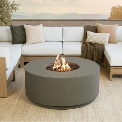 Amaline Round Fire Pit Table (47")