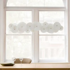 Amara Ceramic Linear Chandelier (50")