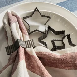 Americana Star Metal Napkin Rings