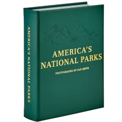 America's National Parks Leather-Bound Book
