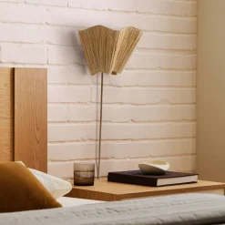 Anais Woven Sconce (8")