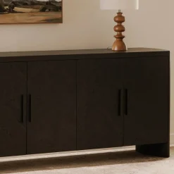 Anatola Herringbone Rounded Sideboard (71")
