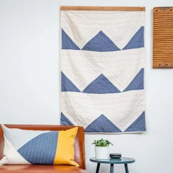 Anchal Project Triangle Quilt Throw