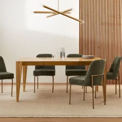 Anderson Solid Wood Extendable Dining Table (40"–90")
