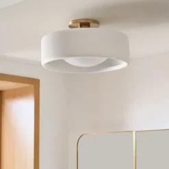 Anders Porcelain Flush Mount (5"–14")