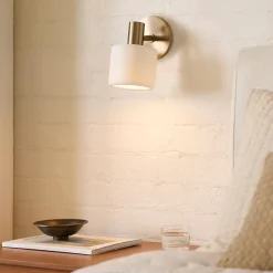 Anders Porcelain Task Sconce (5")