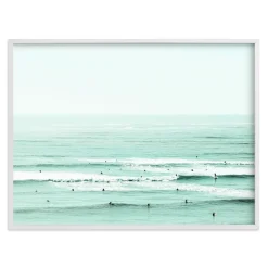 And The Color of My Eyes Has Gone Back Into the Sea Print by Minted For West Elm