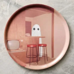 Angela Deane Ghosts Serving Tray