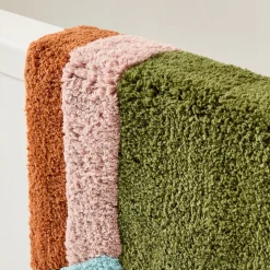 Angled Modern Bath Mat