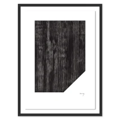 Angles in Black Framed Wall Art by The Holly Collective