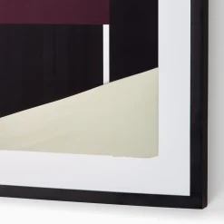 Angular Bauhaus Framed Poster