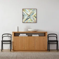 Angular Organic Framed Wall Art by Minted for West Elm