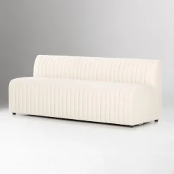 Anniina Channeled Dining Bench (72"–82")