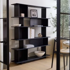 Anton Open Bookshelf (56")