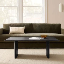 Anton Solid Wood Coffee Table (44"–60")