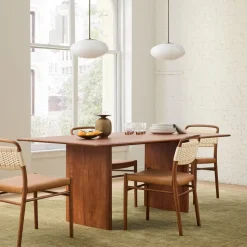 Anton Solid Wood Dining Table (72", 86", 120")