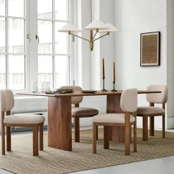 Anton Solid Wood Dining Table (72", 86", 120")