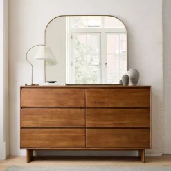 Anton Solid Wood 6-Drawer Dresser (62")
