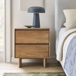 Anton Solid Wood Nightstand (22")