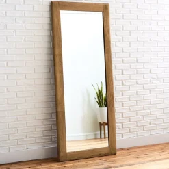 Anton Wood Floor Mirror