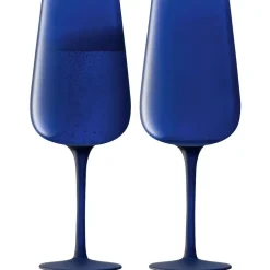 Arc Contrast Champagne Flutes (Set of 4)