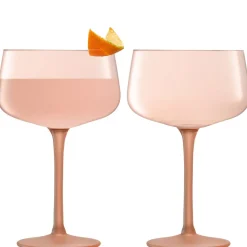 Arc Contrast Cocktail Saucers (Set of 4)