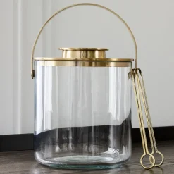 Archer Barware Ice Bucket w/ Tongs