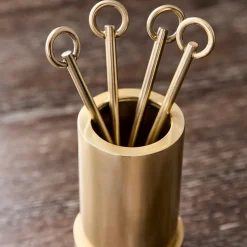Archer Stainless Steel Cocktail Picks (Set of 6)