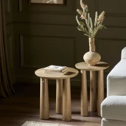 Aries Nesting Side Tables (14"–17.5")