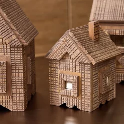 Artisan Wood Village Houses