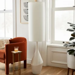 Asymmetry Ceramic Floor Lamp (60")