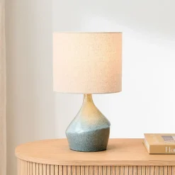 Asymmetry Ceramic Table Lamp (17")