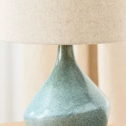 Asymmetry Ceramic Table Lamp (17")