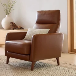 Auburn Leather Recliner