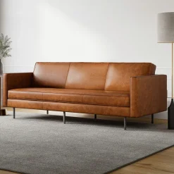 Axel Full Leather Futon (82.5")